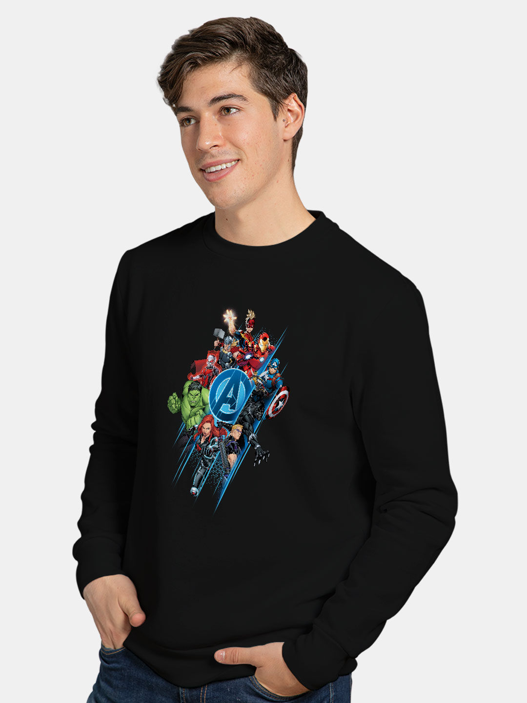 All Heroes - Mens Designer Sweatshirt