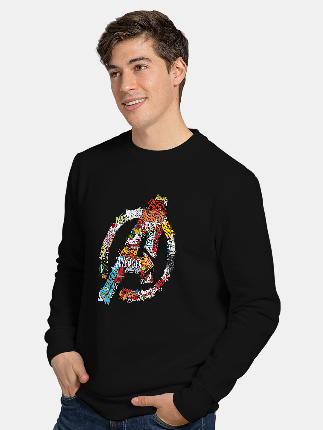 Avengers Title - Mens Designer Sweatshirt