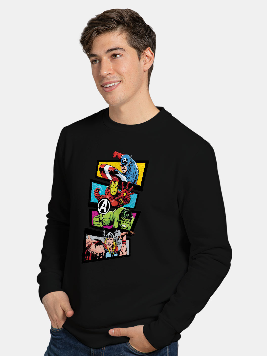 Classic Avengers - Mens Designer Sweatshirt