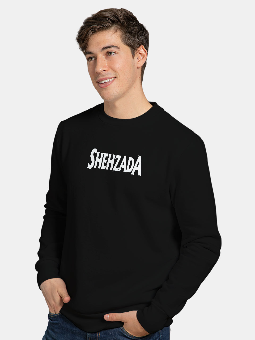 Shehzada White - Mens Designer Sweatshirt