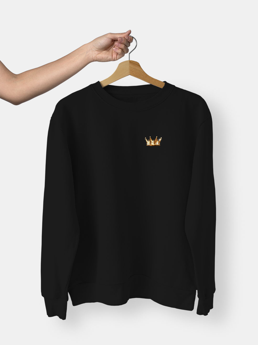 Crown - Mens Designer Sweatshirt