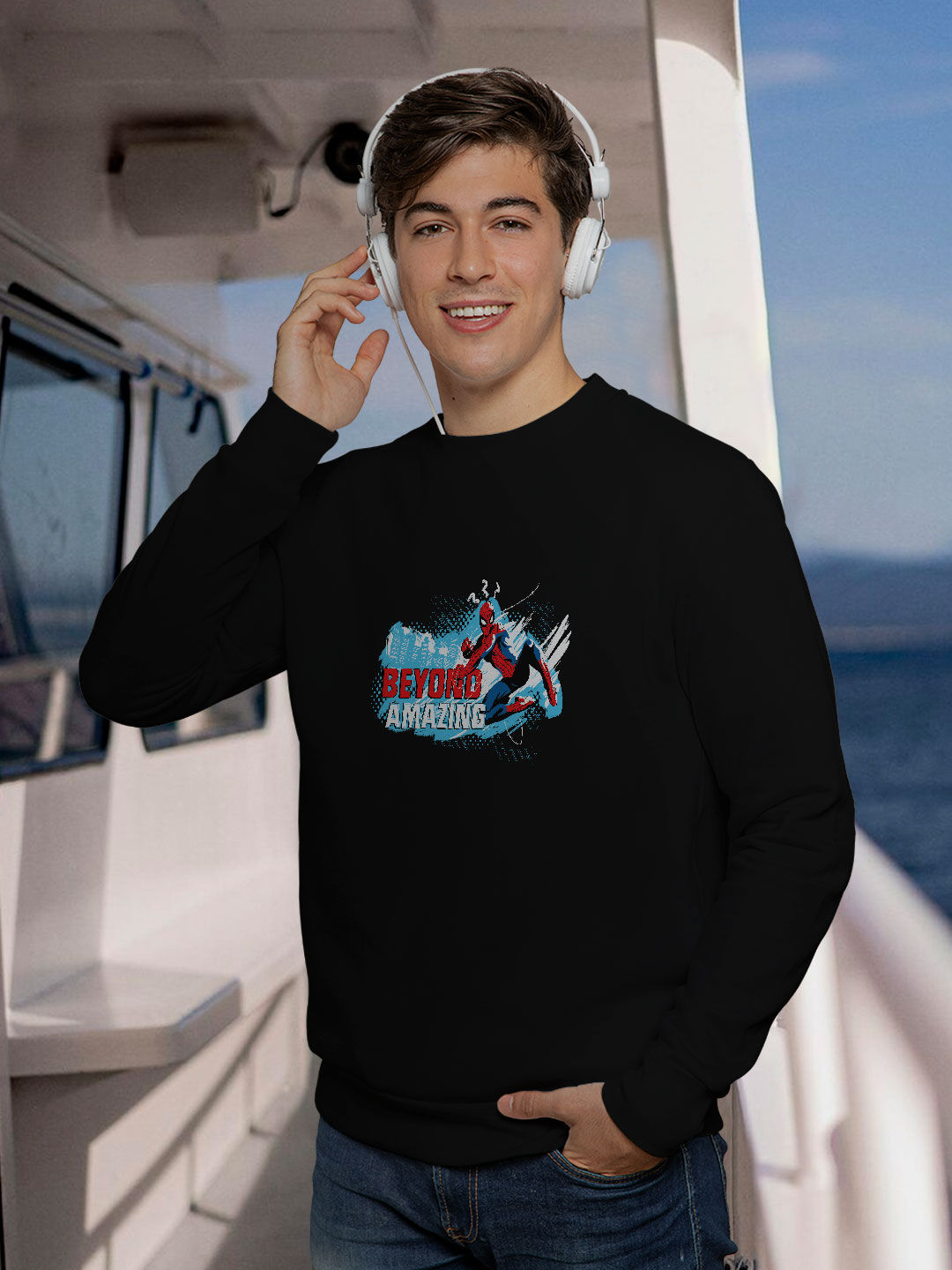 Beyond Amazing Spiderman - Mens Designer Sweatshirt