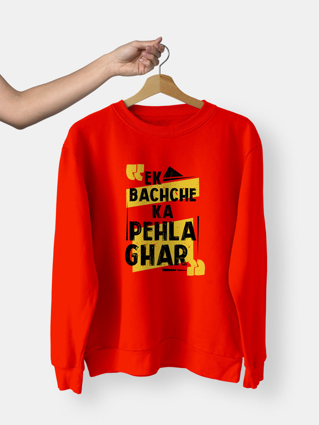 Shehzada Pehla Ghar - Mens Designer Sweatshirt