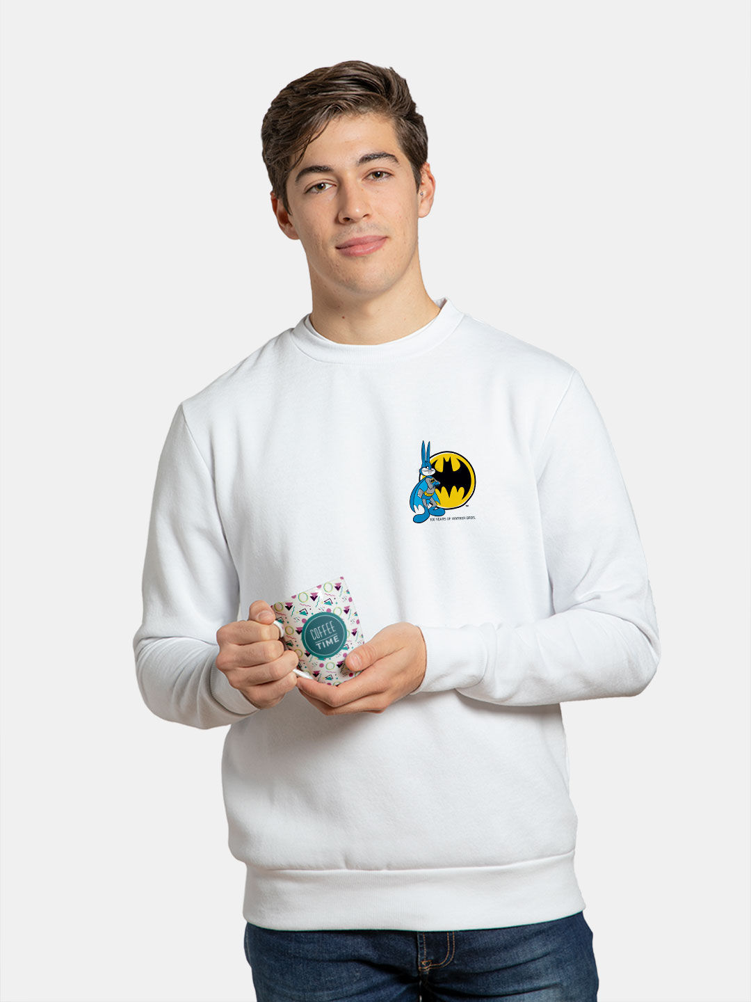 Buy Bat Bunny Mens Sweatshirts Online at Best Price