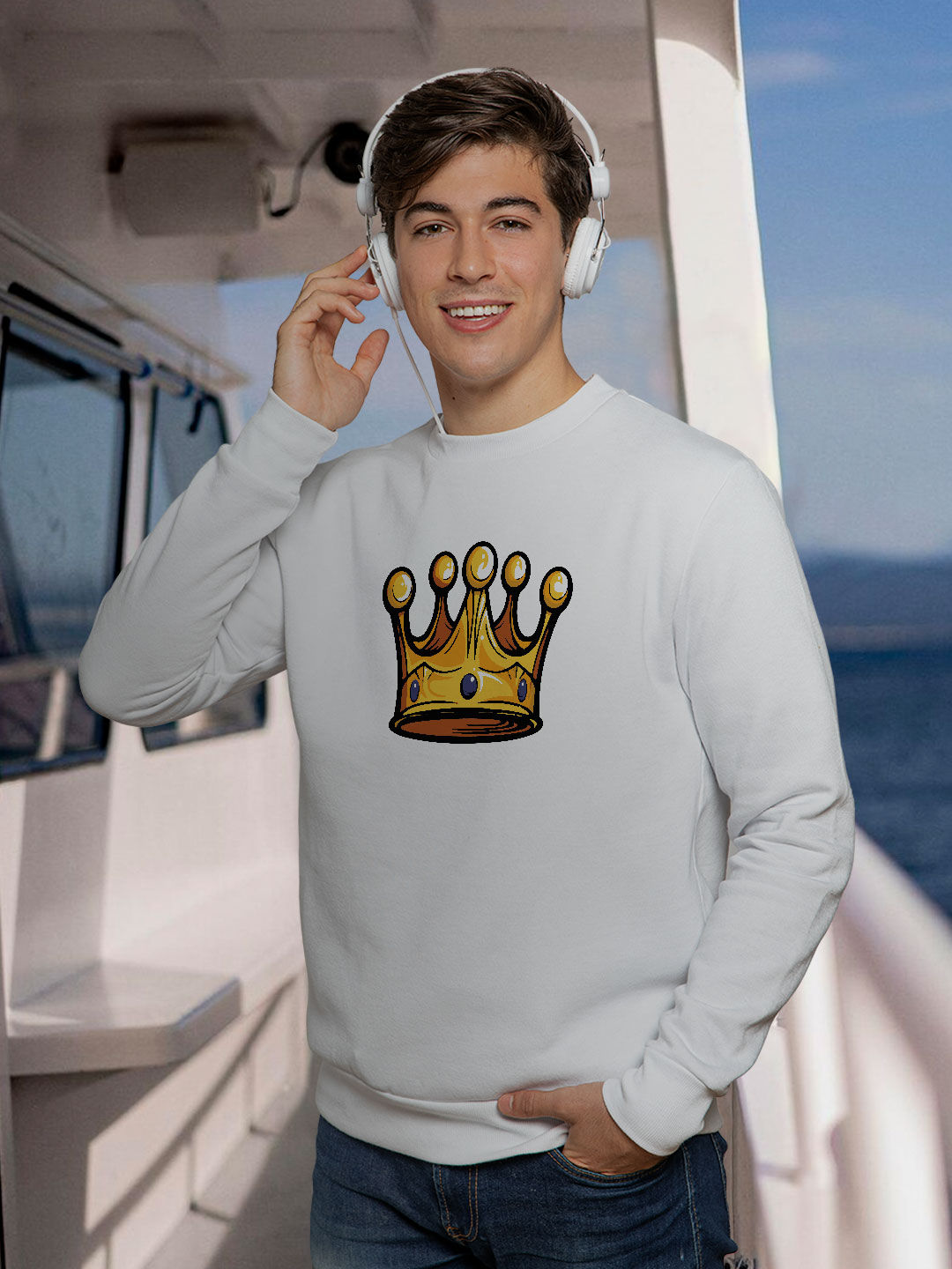 Kartik Crown - Mens Designer Sweatshirt