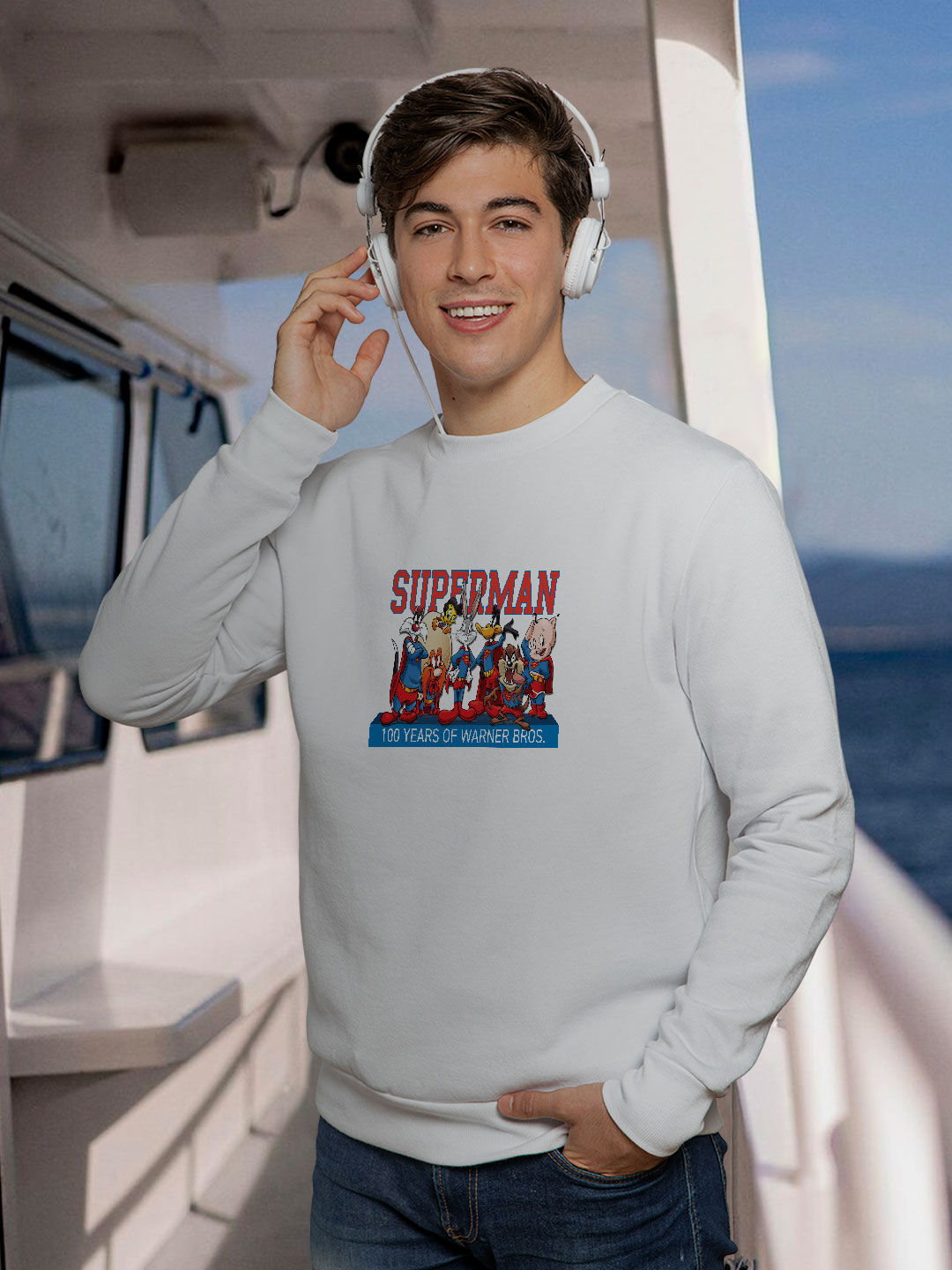 Superman 2024 sweatshirt mens