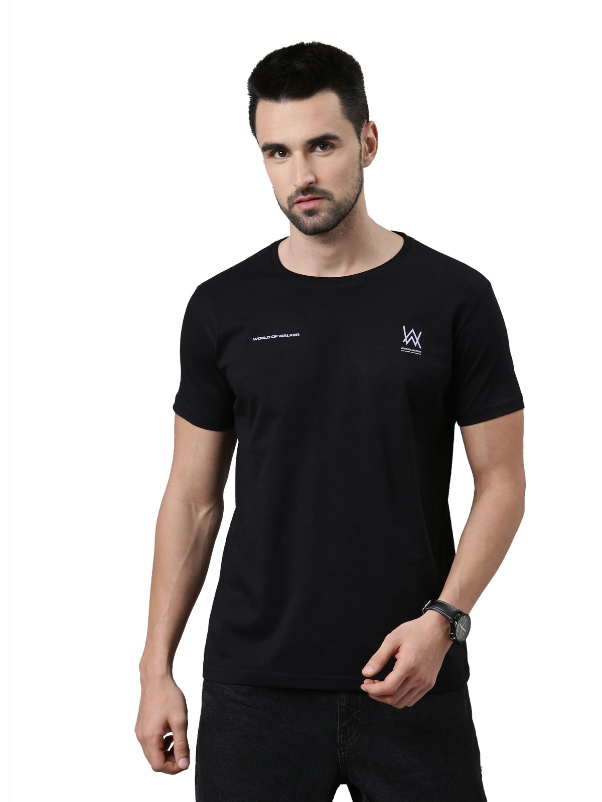 Buy Alan Walker Melting Rose Black - Male T-Shirts T-Shirts Online