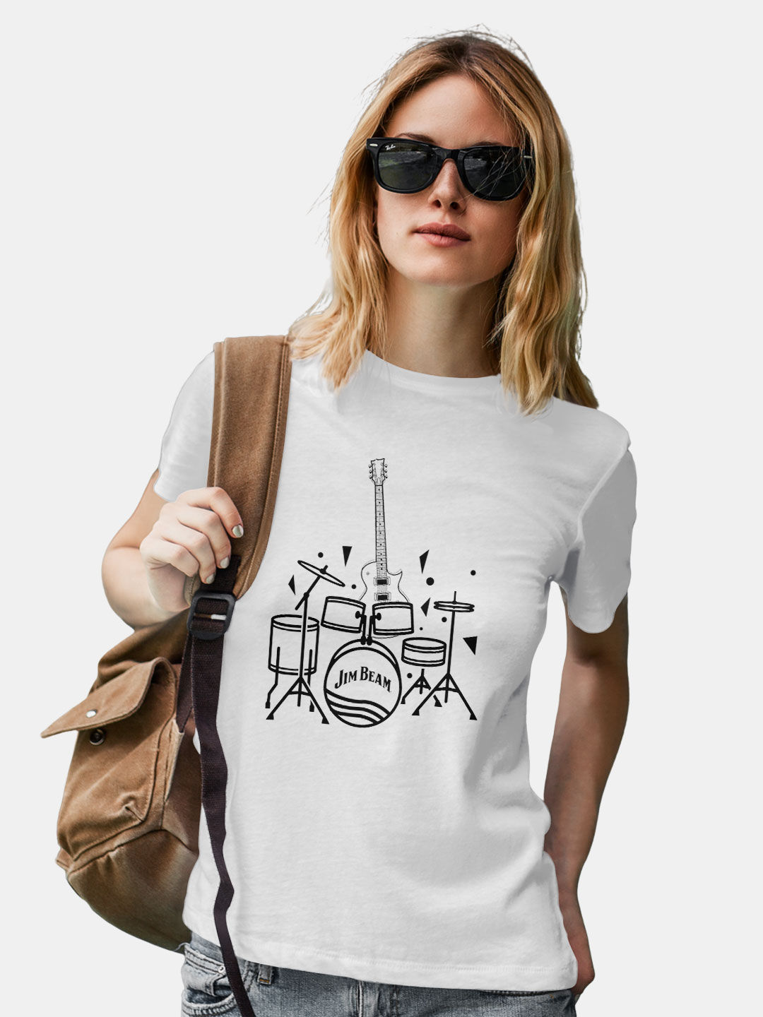 Buy Jim Beam The Band Tshirt For Womens T-Shirt Online At Lowest Price |  Macmerise