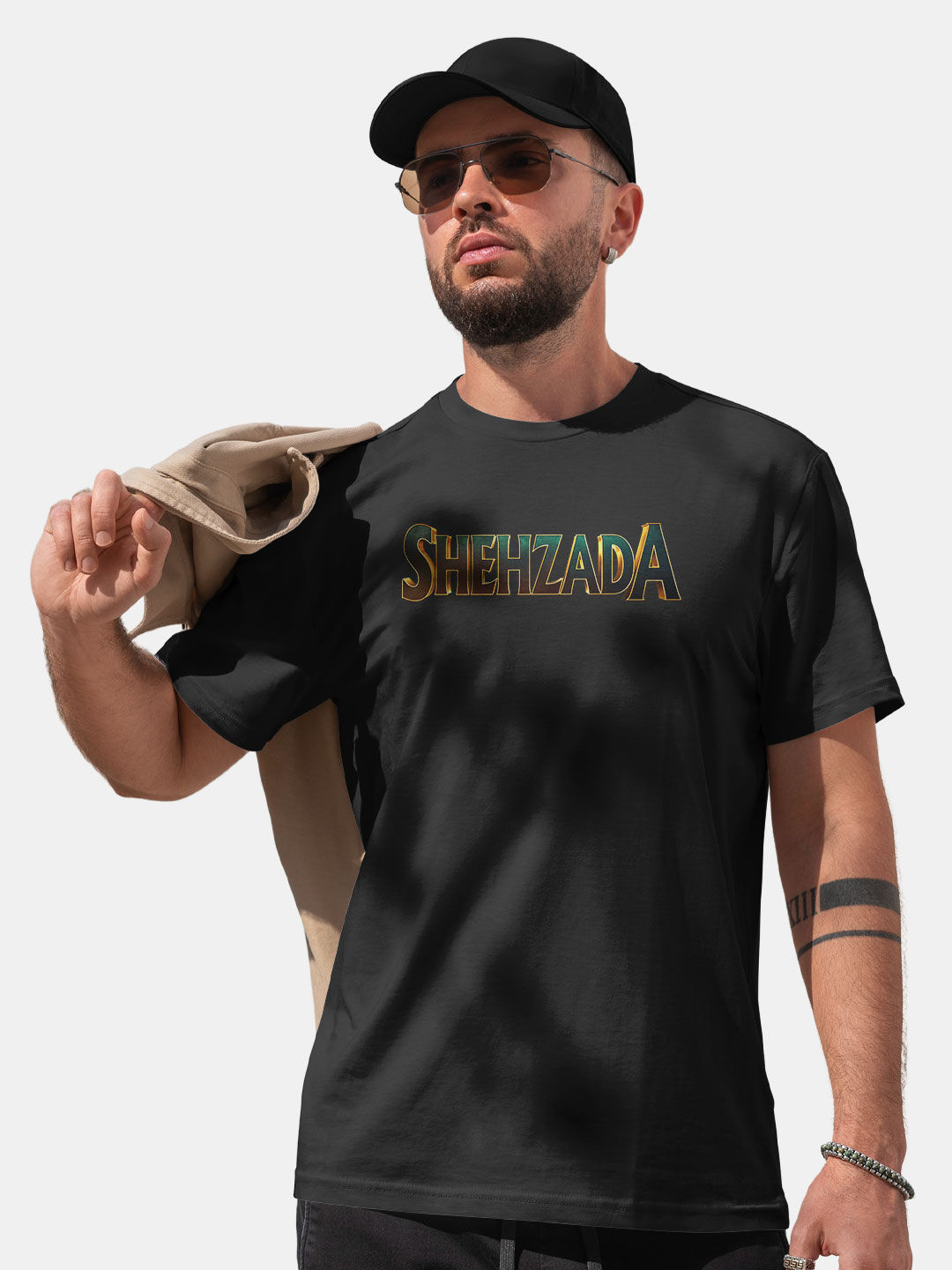 Shop Shehzada Primary Logo Mens T-Shirt Online | Macmerise| Mens T ...