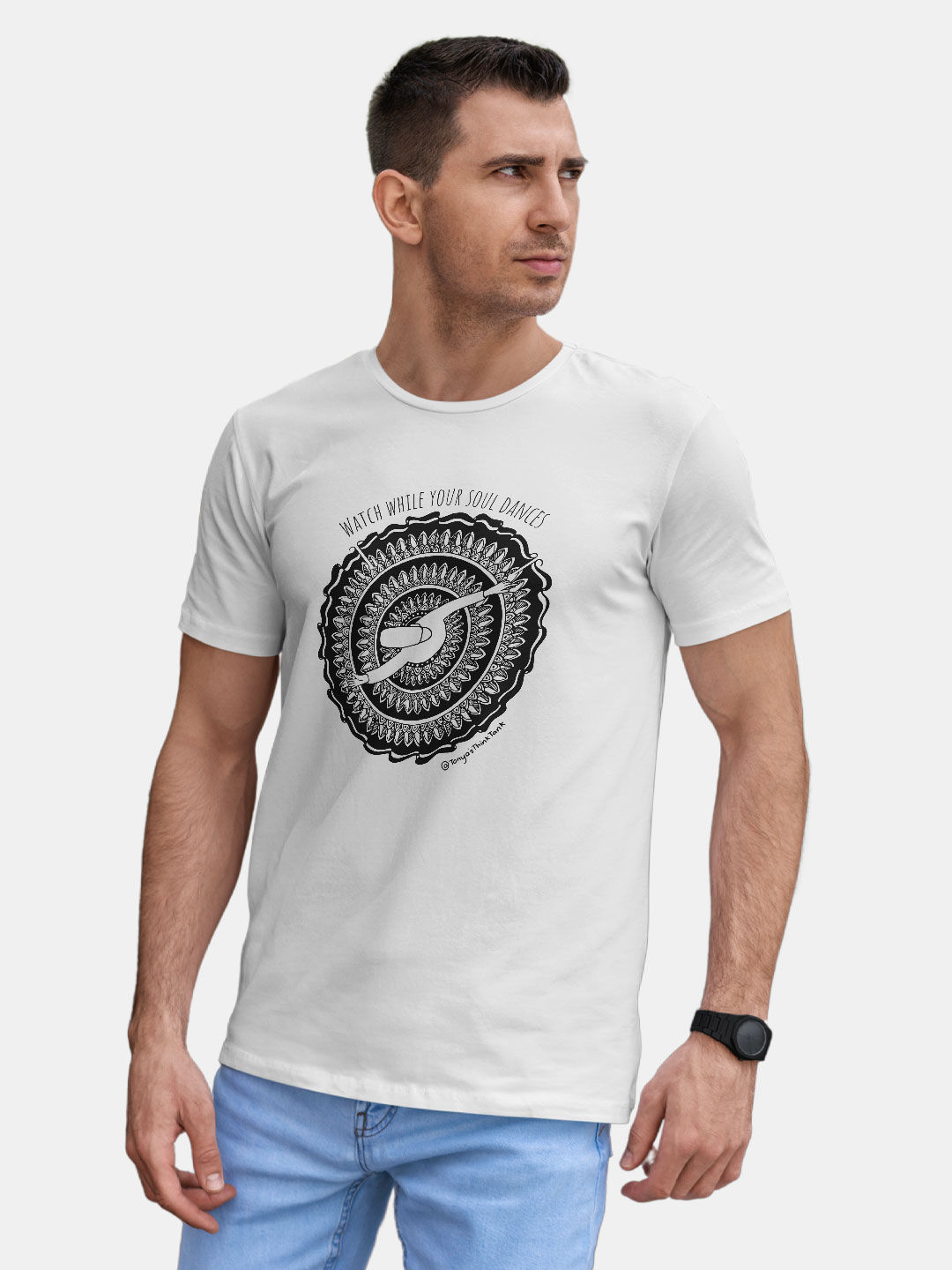 Buy Dervish White - Male Designer T-Shirts T-Shirts Online