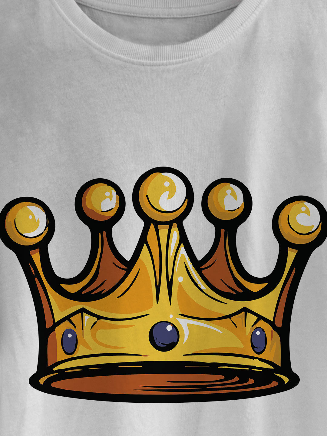 crown t shirt design