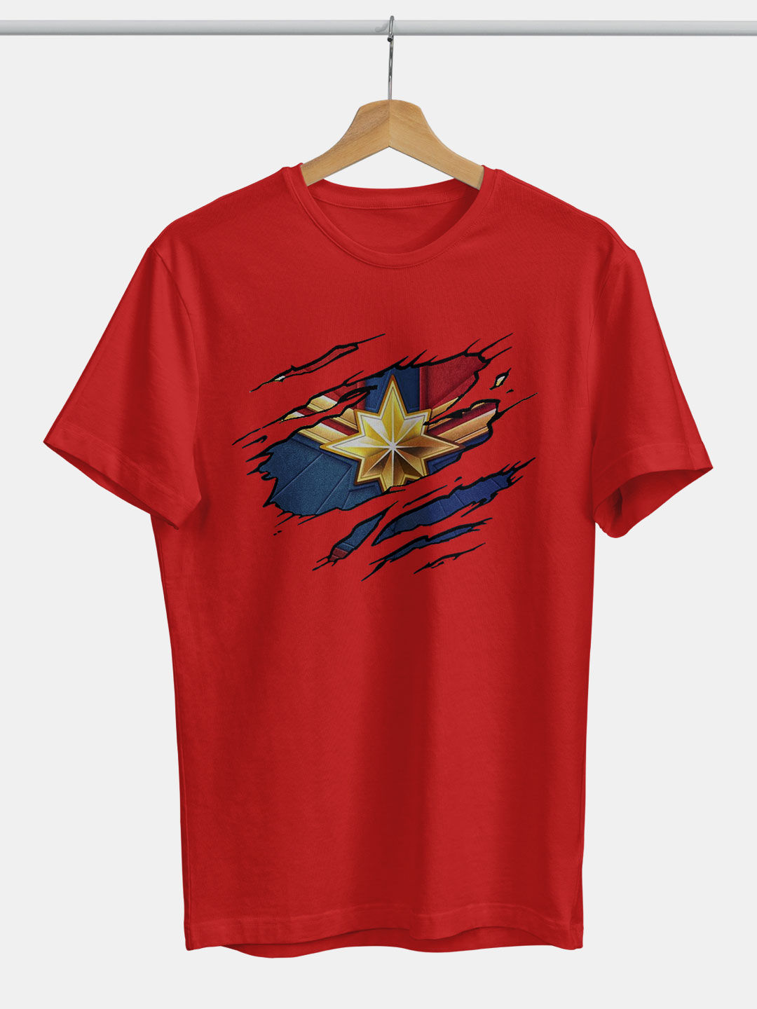 Buy The Souled Store Official Marvel: Logo Men Oversized T-Shirts Online