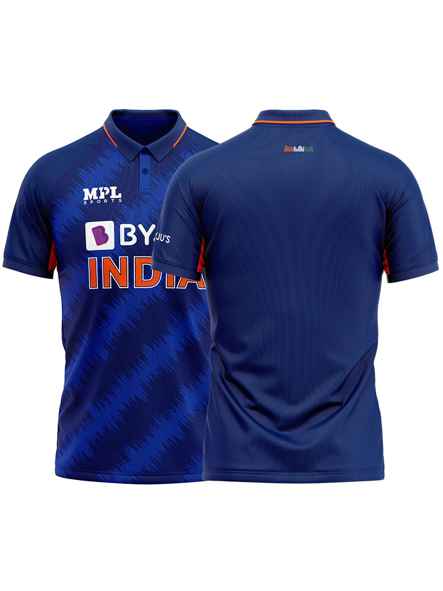 Buy Official Team India Billion Cheers Fan Jersey-Men T-Shirts Online