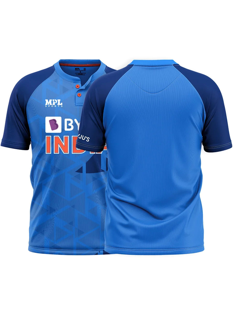 Buy Official Team India T20 -One Blue Jersey -Fan Edition -Men T-Shirts Online