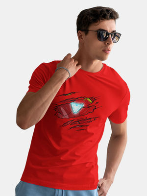 Buy Ripped Iron Man - Designer T-Shirts T-Shirts Online