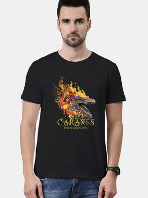 Buy Caraxes Black - Mens Designer T-Shirts T-Shirts Online