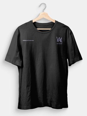 Unisex T-Shirt Alan Walker Melting Rose Black - Designer T-Shirts