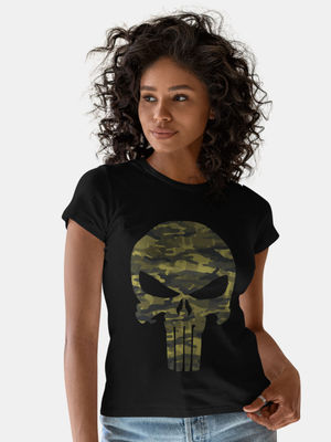 Buy Camo Punisher - Designer T-Shirts T-Shirts Online