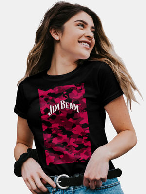 Buy Jim Beam Camo Red - Designer T-Shirts T-Shirts Online