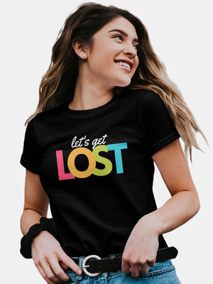 Buy Lets Get Lost - Designer T-Shirts T-Shirts Online