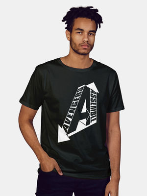 Buy Avengers Assemble Emblem - Designer T-Shirts T-Shirts Online