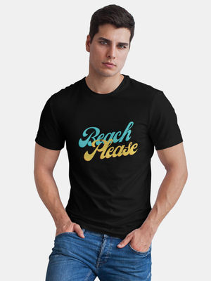 Buy Beach Please - Designer T-Shirts T-Shirts Online