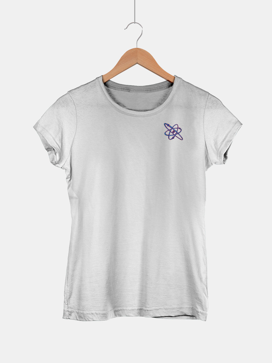 Embroidered Logo T-Shirt: Women's Designer Tops