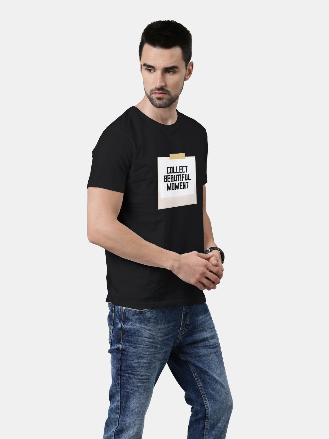 Printed Casual Wear Mens Designer T-shirt