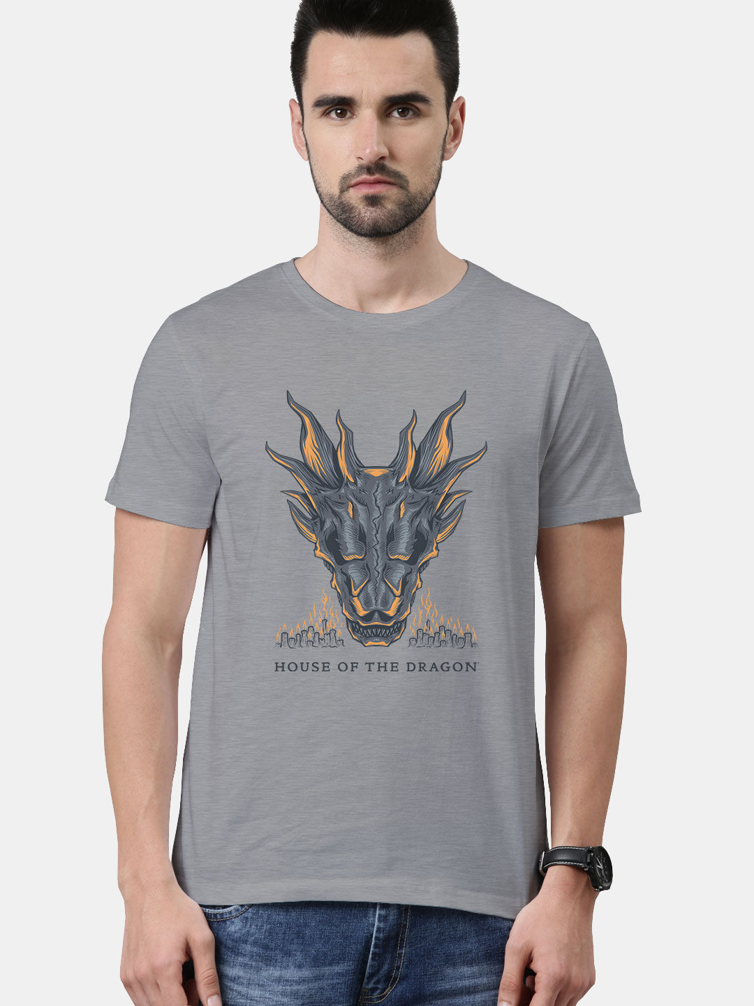 Buy Balerion Candle Altar Grey - Male Designer T-Shirts T-Shirts Online