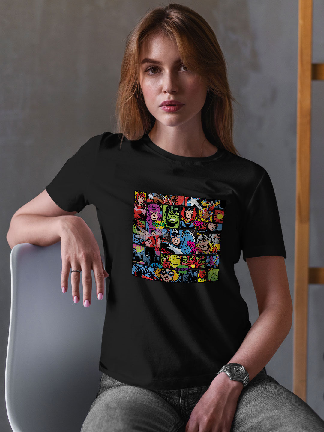 marvel comic t shirts adults