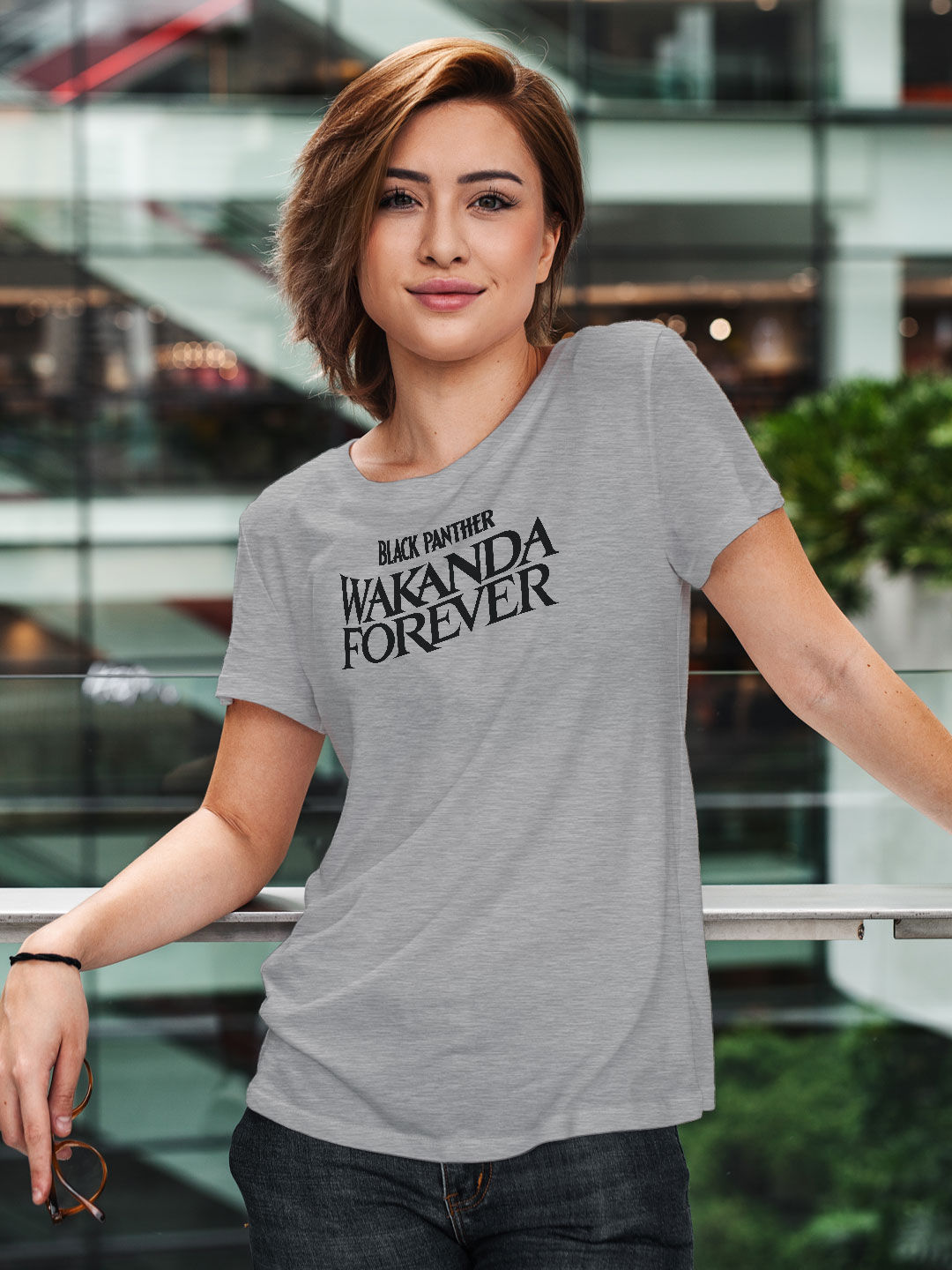 Wakanda forever hot sale shirt women's