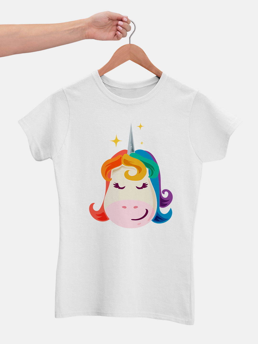 Buy Valentine Unicorn Womens T-Shirt Online at Lowest Price