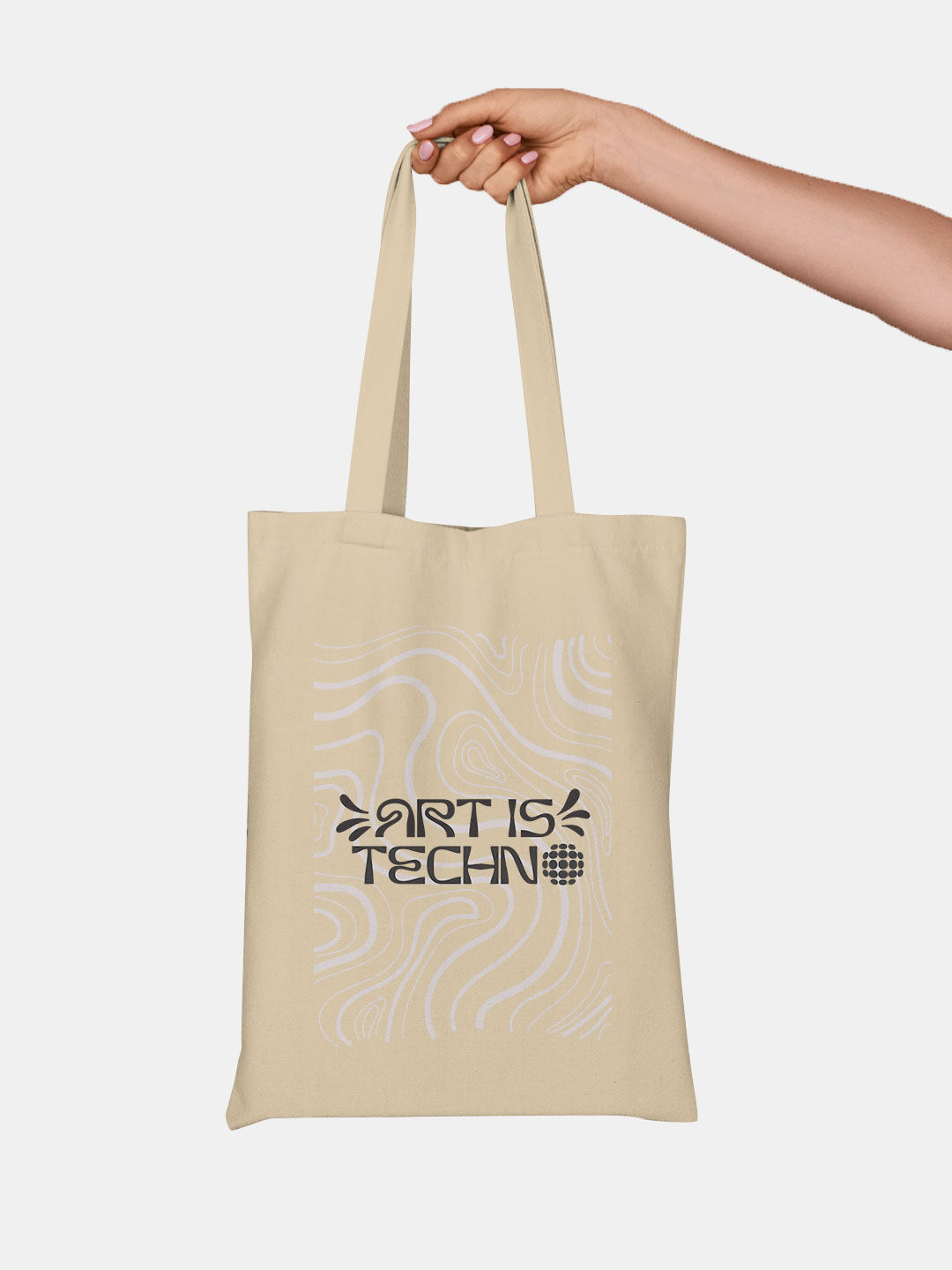Buy Art is Techno - Canvas Tote Bag Tote Bags Online