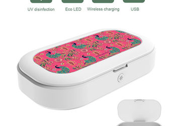Buy Payal Singhal Anaar and Mor Pink - Macmerise UV Sanitizer & Wireless Charger Pro  UV Sanitizers Online