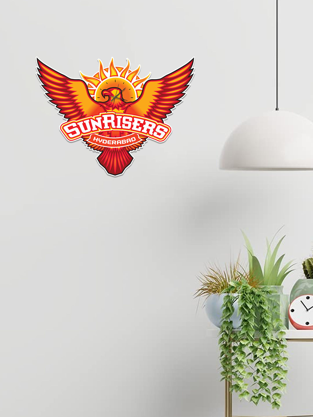 Buy Sunrisers Hyderabad - Wall Clock Wall Clock Online