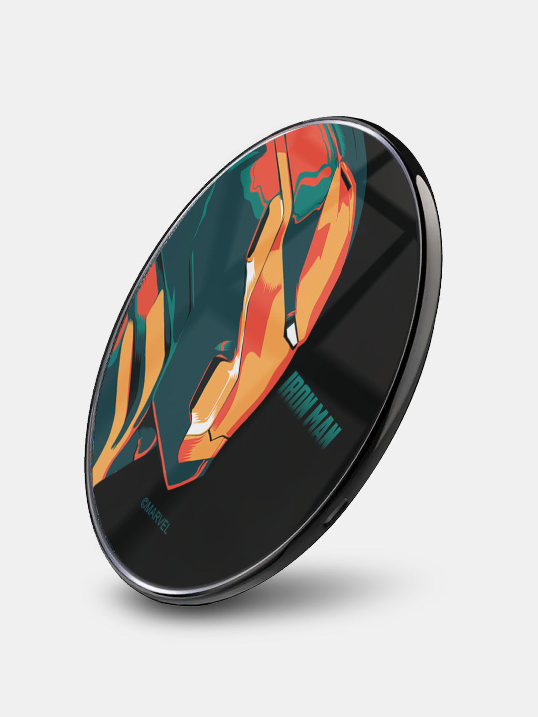 Illuminated Ironman - Qi Compatible Pro Wireless Charger