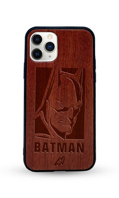 Buy Batman Stare - Dark Shade Wooden Phone Case for iPhone 11 Pro Max Phone Cases & Covers Online