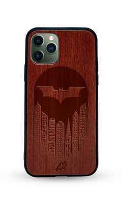 Buy Bat Signal - Dark Shade Wooden Phone Case for iPhone 11 Pro Phone Cases & Covers Online