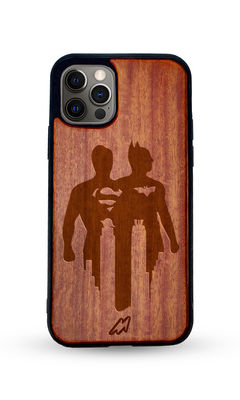 Buy Dawn Of Justice - Dark Shade Wooden Phone Case for iPhone 12 Pro Max Phone Cases & Covers Online