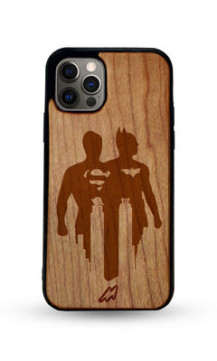 Buy Dawn Of Justice - Light Shade Wooden Phone Case for iPhone 12 Pro Max Phone Cases & Covers Online