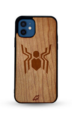 Buy Far From Home Spider - Light Shade Wooden Phone Case for iPhone 12 Mini Phone Cases & Covers Online