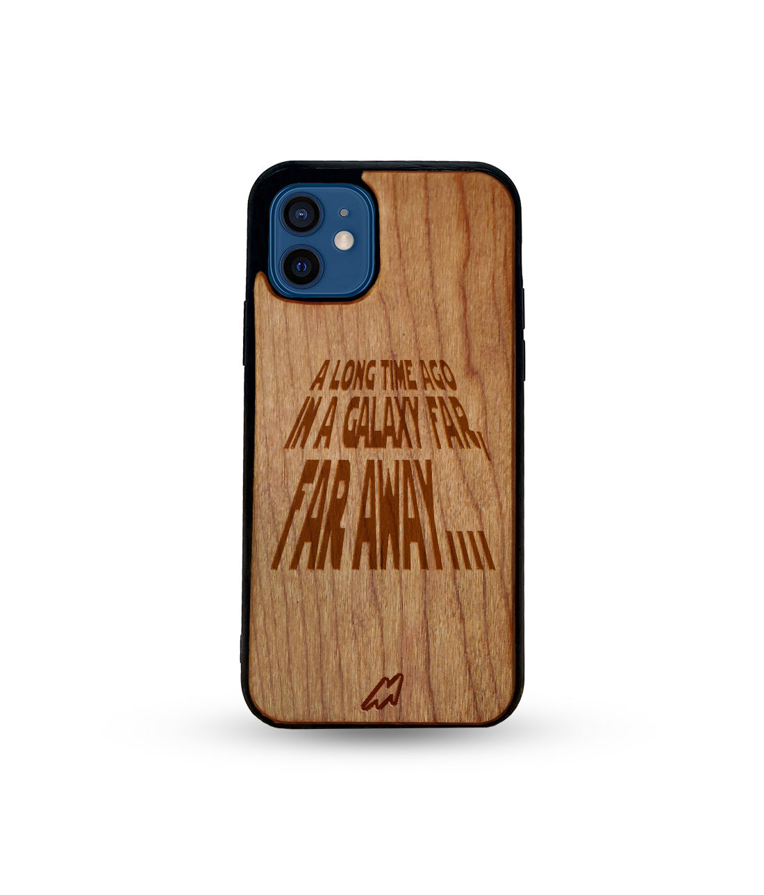 Buy In A Galaxy Far Away Light Shade Wooden Case for iPhone 12 Mini Online