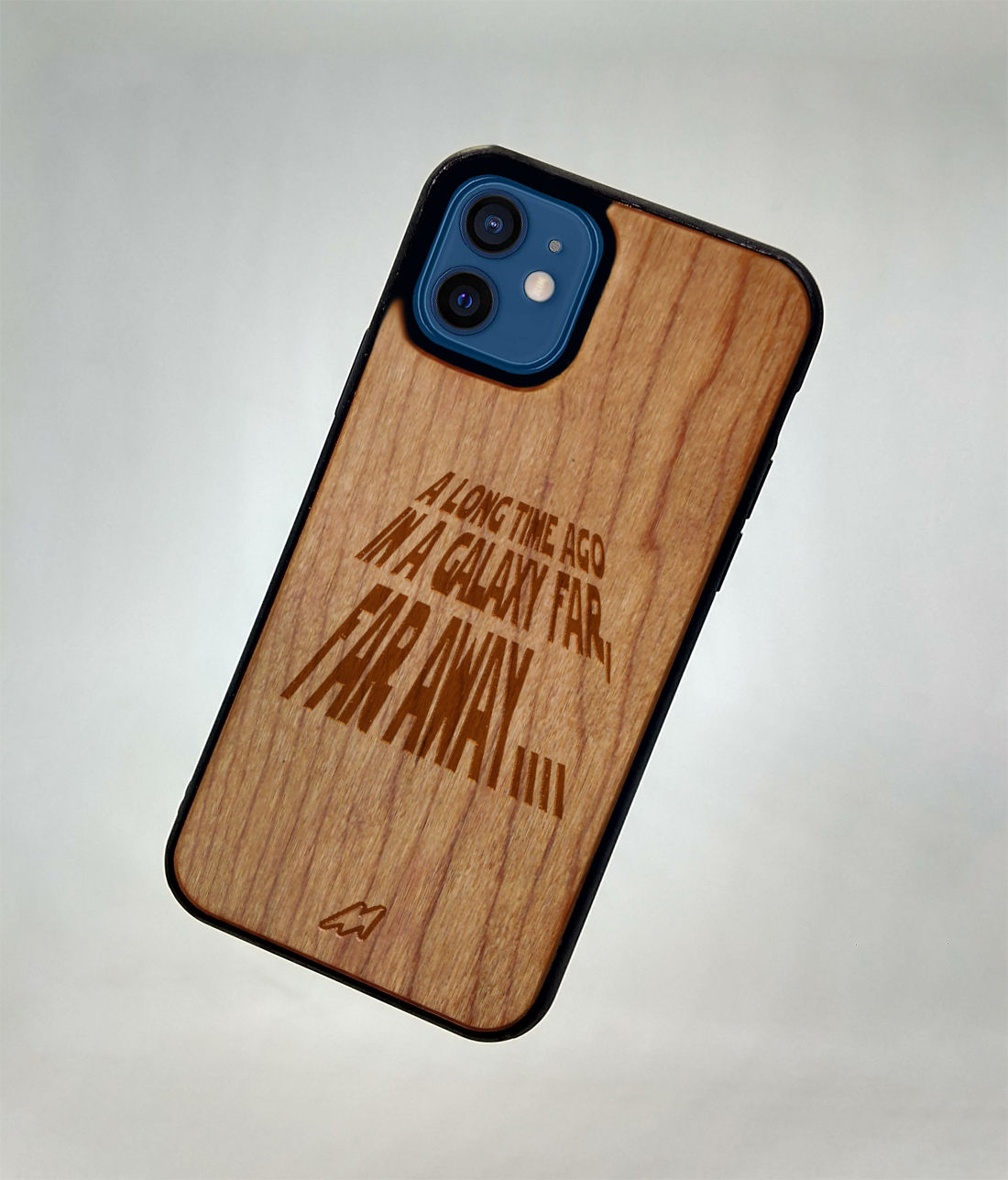 Buy In A Galaxy Far Away Light Shade Wooden Case for iPhone 12 Mini Online