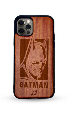 Buy Batman Stare - Dark Shade Wooden Phone Case for iPhone 12 Pro Phone Cases & Covers Online