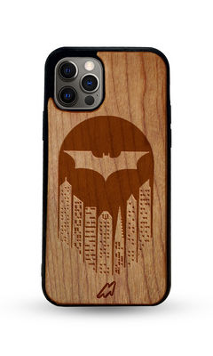 Buy Bat Signal - Light Shade Wooden Phone Case for iPhone 12 Pro Phone Cases & Covers Online