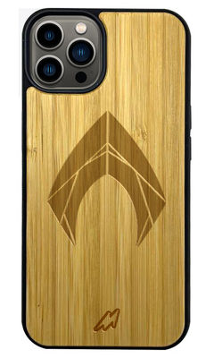 Buy Logo Aquaman - Light Shade Wooden Phone Case for iPhone 13 Pro Max Phone Cases & Covers Online