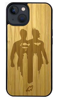 Buy Dawn Of Justice - Light Shade Wooden Phone Case for iPhone 13 Mini Phone Cases & Covers Online
