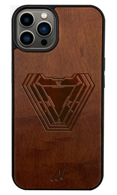 Buy Iron Man Infinity Arc Reactor - Dark Shade Wooden Phone Case for iPhone 13 Pro Phone Cases & Covers Online