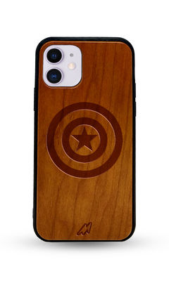 Buy American Shield - Light Shade Wooden Phone Case for iPhone 11 Phone Cases & Covers Online