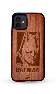 Buy Batman Stare - Dark Shade Wooden Phone Case for iPhone 12 Phone Cases & Covers Online